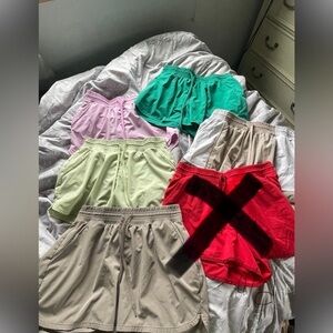 BUNDLE! Abercrombie YPB athletic shorts, 5 pairs, size large